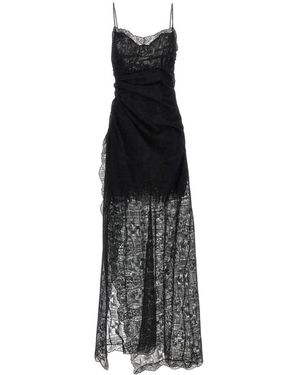 Ermanno Scervino Kleedjes ,Zwart ,Lange Jurk