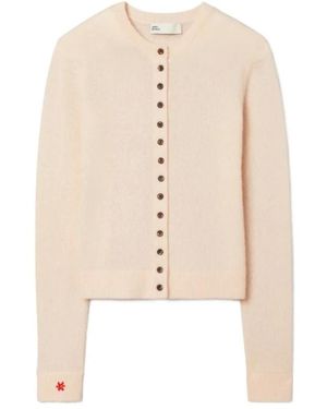 Tory Burch Stilvolle Pullover Kollektion - Natur