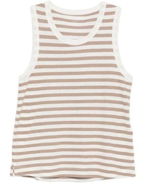 Majestic Filatures Sleeveless Tops - Natural