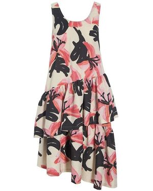 Bitte Kai Rand Cool Lily Kleid Mit Farbenfrohem Druck - Rot