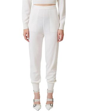 Iceberg Gebreide Broek - Wit