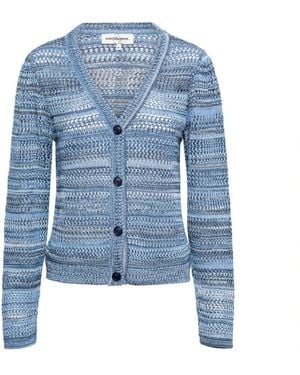 &Co Woman Weste Mit Langen Ärmeln - Blau