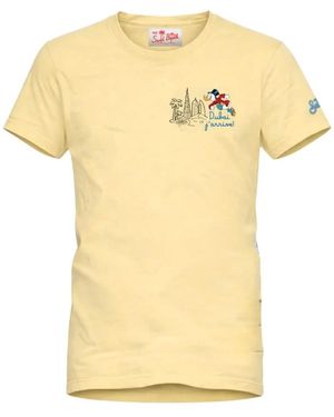 MC2 Saint Barth T-Shirts - Yellow