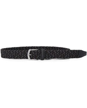 Anderson's Elastische Gevlochten Riem - Zwart
