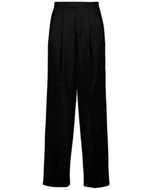 Givenchy Broeken ,Zwart ,Katoen Wijde Broek