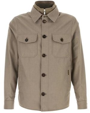 Moorer Light Jackets - Grey