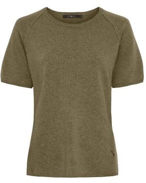 Btfcph Feinstrick-T-Shirt Aus Kaschmir - Grün