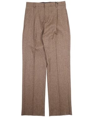 SAULINA Wide Trousers - Marrone