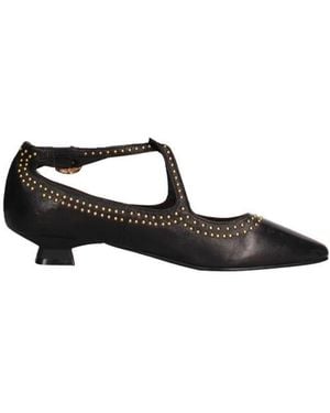 Marc Ellis Court Shoes - Black