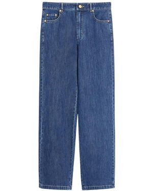 Max Mara Straight Fit Jeans - Blue