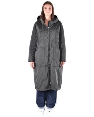 Max Mara Wendbarer Wattierter Parka - Grau