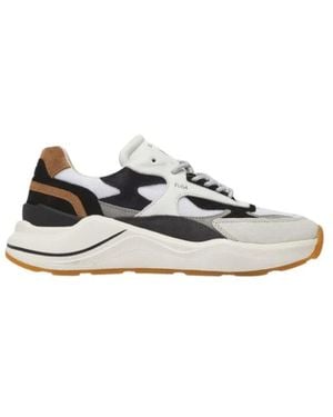 Date Klassieke Leren Sneakers - Wit