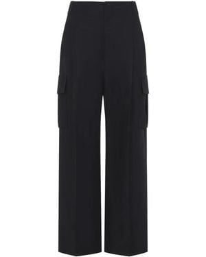 Carven Wide Trousers - Black