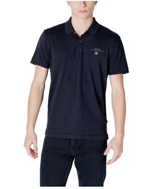 Napapijri Polo Shirts - Blue