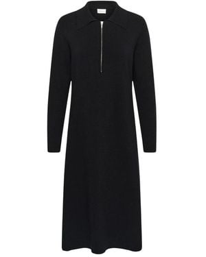 Part Two Knitted Dresses - Black