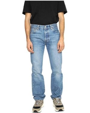 Levi's Jeans ,Blauw ,Katoen 501 Original Jeans