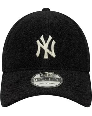 KTZ Accessoires ,Zwart ,Polyester Winter Borg 9Forty New York Yankees Cap