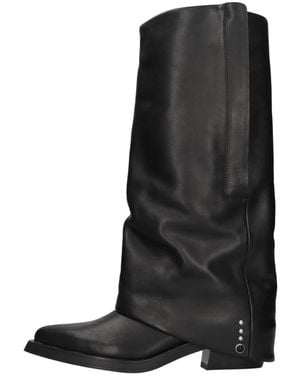 Ash Cowboy Boots - Nero
