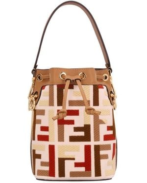 Fendi Bucket Bags - White