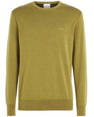 Calvin Klein Round-Neck Knitwear - Green