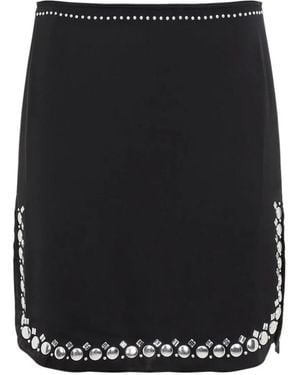 Rabanne Short Skirts - Negro