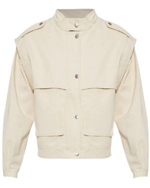 Isabel Marant Edany Jacke - Weiß