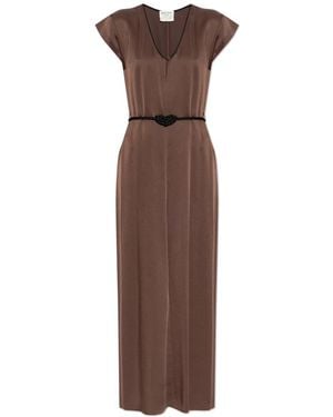 forte_forte Maxi Dresses - Brown