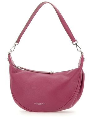 Gianni Chiarini Tassen ,Roze ,Leer Aisha Schoudertas - Paars