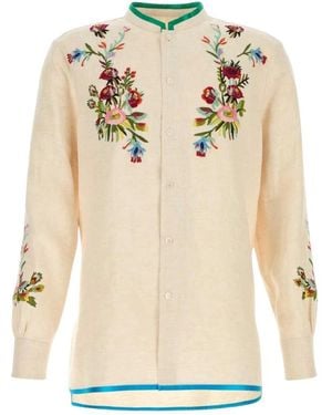Valentino Garavani Casual Shirts - Natural