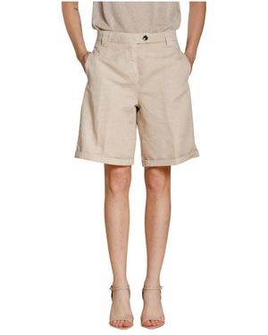 Mason's Korte Broeken ,Katoen Brigitte Chino Bermuda - Naturel