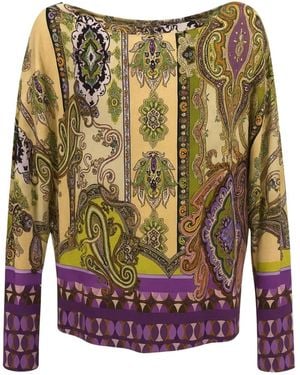Clips Round-Neck Knitwear - Multicolour
