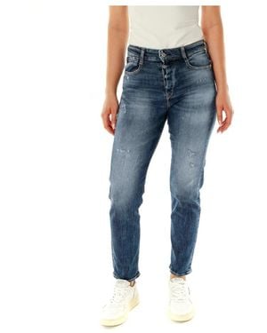 Le Temps Des Cerises Slim-Fit Jeans - Azul