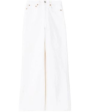 RE/DONE Wide Jeans - Blanco