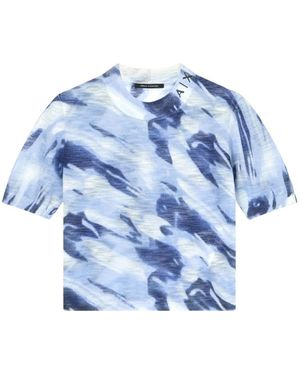 ARMANI EXCHANGE T-Shirts - Azul