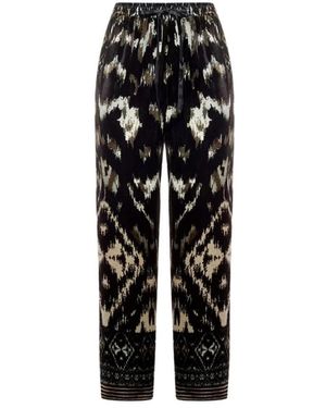 Pierre Louis Mascia Wide Trousers - Black