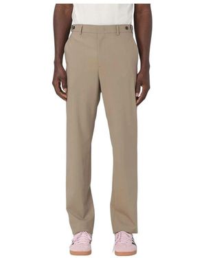 MSGM Straight Pants - Natural
