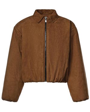 Magda Butrym Lederjacke - Braun