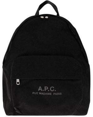 A.P.C. Backpacks - Nero