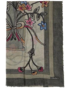 Faliero Sarti Winter Scarves - Green