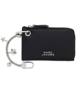 Marc Jacobs Everyday Top Zip Charm Wallet - Schwarz