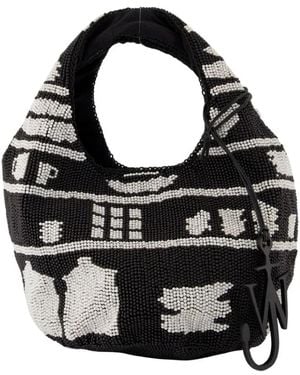JW Anderson Kralen Schoudertas - Zwart
