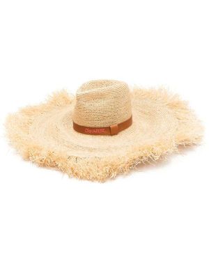 ストローハット Dsquared2 Dsquared2 Summer Lovers Natural Rafia Hat DSquared² Summer Lovers Natural Rafia Hat | Lyst