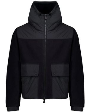 Moncler Fleece Jackets - Negro