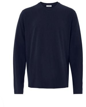 Jil Sander Long Sleeve Tops - Bleu