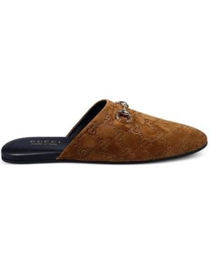Gucci Slippers - Marrón