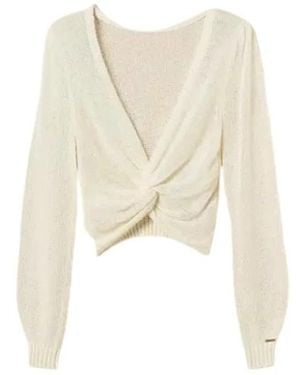 Twinset V-Neck Knitwear - Neutre