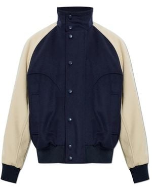 Balmain Bomber Jackets - Bleu