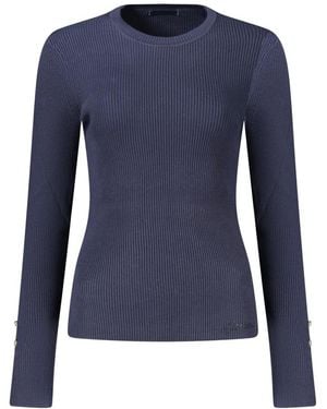 Guess Round-Neck Knitwear - Bleu