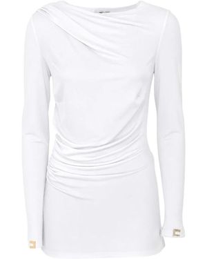 Elisabetta Franchi Blouses - Bianco