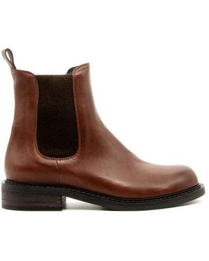 FRU.IT Chelsea Boots - Marrón
